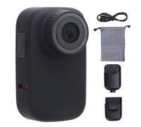 PolyGen Caméra corporelle Portable légère avec résolution HD pour Les Voyages en Plein air des Chiens et des Chats, capturez Leur Vie Quotidienne, caméra d'action Portable pour (Noire)