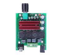 PolyGen Carte amplificateur HiFi Double Canal 50 W + 50 W de Puissance de Sortie, entrée DC 8-25 V, Module Audio stéréo numérique TPA3116D2 pour systèmes Audio DIY