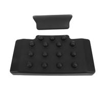 PolyGen Coussin ergonomique en éponge pour coffre à bagages arrière avec support adhésif sans outil, un coussin de coffre supérieur de moto pour le soutien du dos du passager lors