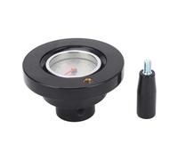 PolyGen Digital Handwheel 100mm Diameter with 12mm Shaft Hole, Scale Handwheel with 0 to 9 Position Gauge and Assembly Handle for Mechanical Control