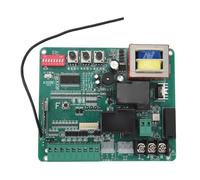 PolyGen Electric Door Motor Circuit Board with Adjustable Force and Slow Speed Control, a 130 x 108mm Sliding Gate Circuit Board with LED Indicators for Gate Openers