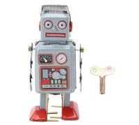 PolyGen Jouet de Marche Vintage à remonter avec Une foulée maladroite pour Cadeaux nostalgiques et décoration d'étagère, Offre Un Divertissement interactif, Jouet rétro