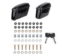 PolyGen Paire de valises latérales de Moto avec couvercles supérieurs verrouillables pour Les déplacements Quotidiens, sacoches de Selle rigides pour Moto de 22 L offrant Un Grand