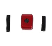 PolyGen Pince de Corde d'arc pour tir à l'arc pour Les systèmes de Repos de flèche Drop Away, Un Clip de Fixation en métal Qui Sert également de Bouton de réglage sur l'assemblage (Red)