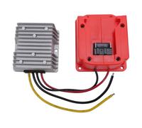 PolyGen Régulateur de convertisseur de Tension 180 W 15 A Convertisseur 18 V vers 12 V avec Adaptateur de Batterie pour Batteries Li ION 18 V pour alimenter des Ventilateurs et