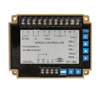 PolyGen Régulateur électronique de générateur 12-24 VDC 1-7,5 kHz Plage Continue ESD6600VS avec Vitesse de ralenti pré-réglable pour Applications de contrôleur de Vitesse de