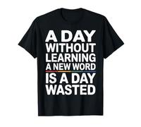 Polyglotte de l'enseignement du vocabulaire d'apprentissage des Langues T-Shirt