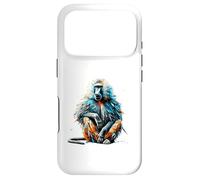 Polygon Art Babouin Babouins Coque pour iPhone 17 Pro