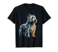 Polygon Art Cairn Terrier Terriers T-Shirt