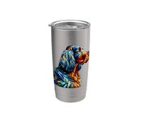 Polygon Art Irish Setter Gobelet isotherme en acier inoxydable double paroi