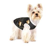 PolygonGoldWeb Vêtements pour animaux de compagnie pour chiens et chats - Chemise en coton doux pour chien, chat, pyjama pour chiot pour petits chiens comme les teckels et les chihuahuas - Parfait