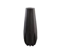 Polygono Colori Vase en Verre Gris foncé 41 cm