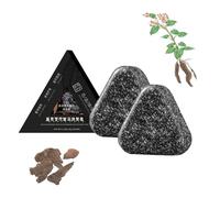 Polygonum Multiflorum Shampoing Solide, Savon Capillaire à la Ganoderme Noire et He Shou Wu, Action Anti-Chute et Fortifiante pour une Croissance Capillaire Saine (2pc)