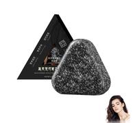 Polygonum Multiflorum Shampoo Soap, Natural Polygonum Hair Soap, He Shou Wu Shampoo Soaps, Nature Triangle Shampoos Bar, Shampoing Noir, Shampoing Solide Cheveux Gras (1PC)