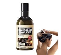 Polygonum Multiflorum Shampooing pour cheveux noirs, 250 g, shampoing nourrissant Polygonum Multiflorum Ginger Shine Favorise la croissance des cheveux et prévient la chute des cheveux