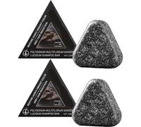 Polygonum Multiflorum Shampooing solide pour cheveux clairsemés Savon noir Reishi Ganoderma contient Polygonum Multiflorum, Ganoderma noir, huile de ricin, huile de coco (2 pièces)