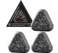 Polygonum Multiflorum Shampooing solide pour cheveux clairsemés Savon noir Reishi Ganoderma contient Polygonum Multiflorum, Ganoderma noir, huile de ricin, huile de coco (3 pièces)