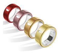 Polyjoy Lot de 4 coques compatibles avec Oura Ring Gen 4/Oura Ring Gen 3 Horizon/3 Heritage, charge Derectly, protection anti-rayures en TPU pour homme et femme, taille 7