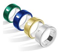 Polyjoy Lot de 4 coques compatibles avec Oura Ring Gen 4/Oura Ring Gen 3 Horizon/3 Heritage, charge Derectly, protection anti-rayures en TPU pour homme et femme, taille 13