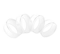 Polyjoy Lot de 4 coques compatibles avec Oura Ring Gen 4/Oura Ring Gen 3 Horizon/3 Heritage, charge Derectly, protection anti-rayures en TPU pour homme et femme, taille 12