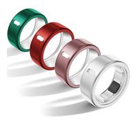 Polyjoy Lot de 4 coques compatibles avec Oura Ring Gen 4/Oura Ring Gen 3 Horizon/3 Heritage, charge Derectly, protection anti-rayures en TPU pour homme et femme, taille 13