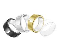Polyjoy Lot de 4 coques compatibles avec Oura Ring Gen 4/Oura Ring Gen 3 Horizon/3 Heritage, charge Derectly, protection anti-rayures en TPU pour homme et femme, taille 6
