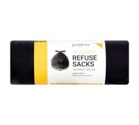 Polylina, Sac à ordures, Sacs Poubelle, Plastique recyclé, Noir, Standard
