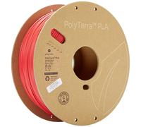 Polymaker 70826 PolyTerra PLA Filament PLA Faible teneur en Plastique, hydrosoluble 1.75 mm 1000 g Rouge (Mat) 1 pc(s)