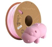 Polymaker Filament PLA PolyTerra – faible teneur en plastique – 1,75 mm 1000 g – Rose Sakura