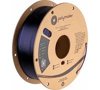 Polymaker Bobine de Filament PETG 1,75 mm - PolyLite PETG Bleu Translucide pour Imprimante 3D - Compatible avec la Plupart des Imprimantes 3D