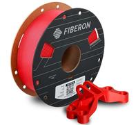 Polymaker Fiberon PET-GF15 Filament rouge pour imprimante 3D, 1,75 mm, 1 kg, 15 % fibre de verre renforcée, haute résistance et résistance à la chaleur, idéal pour les pièces automobiles