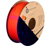 Polymaker Filament ABS néon 1,75 mm, orange fluo ABS pour imprimante 3D 1,75 mm, résistant à la chaleur, 1 kg, filament ABS réactif aux UV pour impression 3D, solide et durable, précision