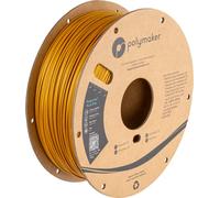 Polymaker Filament PLA Pro de 1,75 mm, doré, puissant filament PLA de 1,75 mm pour imprimante 3D de 1 kg - Filament PLA PolyLite 1,75 mm résistant et haute rigidité pour impression 3D Or