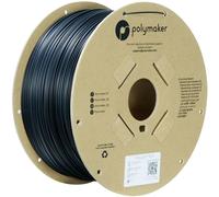 Polymaker PA02037 Polymaker PolyLite PLA Filament True Black 1.75 mm / 3kg Filament PLA rigidité élevée, résistance élevée à la