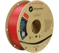 Polymaker PA13005 Filament PLA+ filament haute vitesse, résiste aux chocs 1.75 mm 1000 g rouge PolySonic™ 1 pc(s)