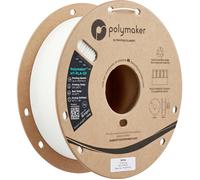 Polymaker PA18002 HT-PLA-GF Filament HT-PLA-GF résistant à haute température, renforcé de fibre de verre, mat, filament haute vitesse 1.75 mm 1000 g blanc 1