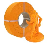 Polymaker Panchroma Bobine de recharge de filament PLA pour impression 3D, orange mat, compatible avec toutes les bobines réutilisables et toutes les principales imprimantes 3D FDM, sans nœuds