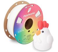 Polymaker Panchroma Filament PLA blanc satiné de 1,75 mm, filament PLA pour imprimante 3D, compatible avec la plupart des imprimantes 3D FDM, bobine de 1 kg