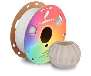 Polymaker Panchroma Filament PLA en coton mat blanc de 1,75 mm pour impression 3D, compatible avec la plupart des imprimantes 3D FDM, bobine de 1 kg