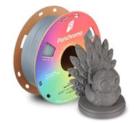Polymaker Panchroma Filament PLA mat, gris fossile de 1,75 mm, bobine de 1 kg, anciennement Polyterra mat, compatible avec la plupart des imprimantes 3D FDM, bobine de 1 kg