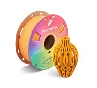 Polymaker Panchroma Filament PLA mat, orange lever de soleil de 1,75 mm, anciennement Polyterra mat, compatible avec la plupart des imprimantes 3D FDM, bobine de 1 kg