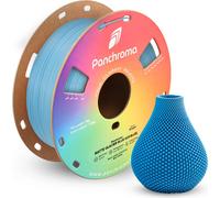Polymaker CA04047 Panchroma™ Dual Matte Filament PLA multicolore, mat, faible teneur en plastique 1.75 mm 1000 g Glacier, glace