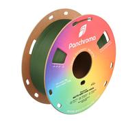 Polymaker Panchroma Filament PLA mat, vert foncé militaire, 1,75 mm, 1 kg, anciennement Polyterra mat, compatible avec la plupart des imprimantes 3D FDM, bobine de 1 kg
