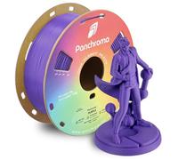 Polymaker Panchroma Purple Filament 1,75 mm, 1 kg, imprime mieux que le PLA, filament d'impression 3D Panchroma 1,75 violet, permet une impression haute vitesse, compatible avec la plupart des