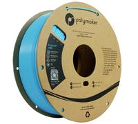 Polymaker Bobine en carton ABS 1,75 mm bleu clair 1 kg résistant à la chaleur - PolyLite ABS 3D filament 1,75 mm bleu clair