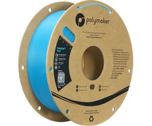 Polymaker PolyLite Luminous PLA Bleu - 1,75 mm / 1000 g