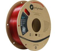 Polymaker PolyLite PETG Translucide Rouge 1.75 mm 1KG