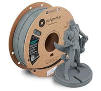 Polymaker PA13003 Filament PLA+ filament haute vitesse, résiste aux chocs 1.75 mm 1000 g gris PolySonic™ 1 pc(s)