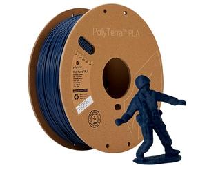 Polymaker PolyTerra PLA Bleu armée - 1,75 mm - 1 kg