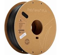 Polymaker 70820 PolyTerra PLA Filament PLA faible teneur en plastique 1.75 mm 1000 g noir (mat) 1 pc